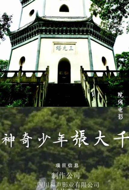 神奇少年张大千