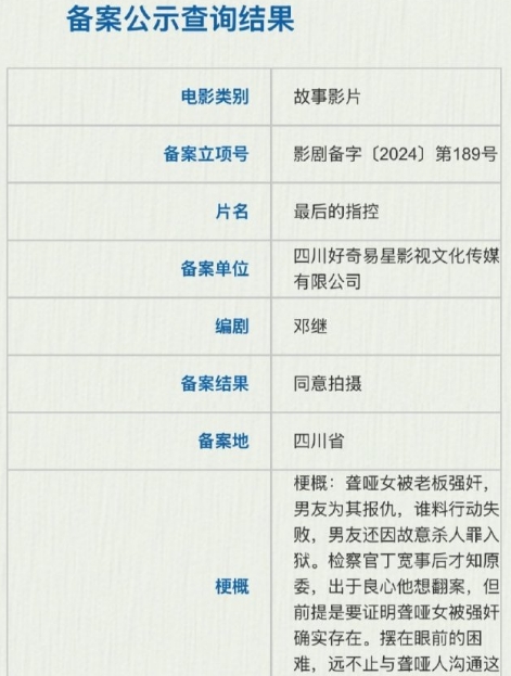 最后的指控