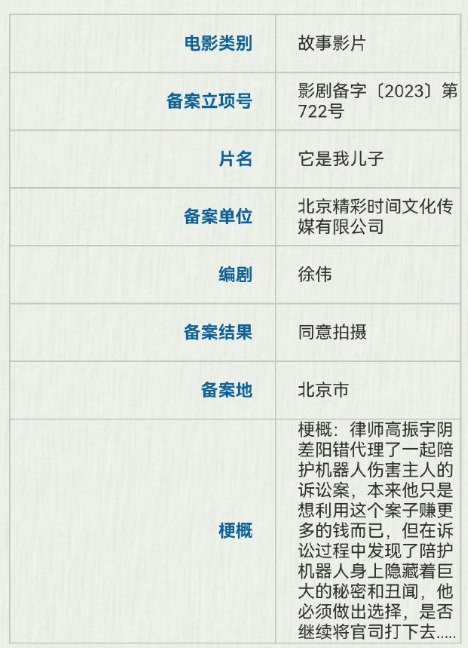 它是我儿子